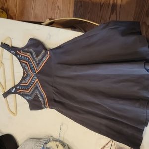 Dark gray sundress